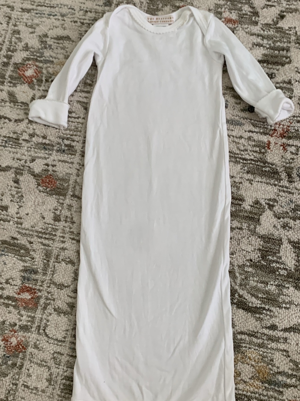 The Beaufort Bonnet Company White Long Sleeve One-Piece